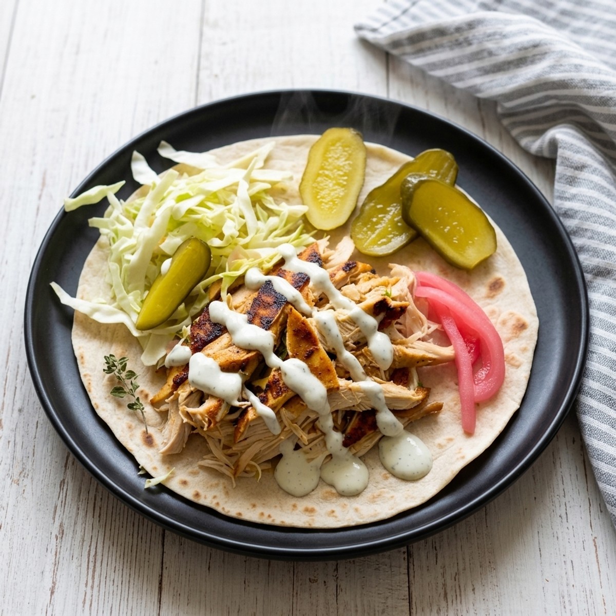 Famous Bondi Beach Chick'n Shawarma