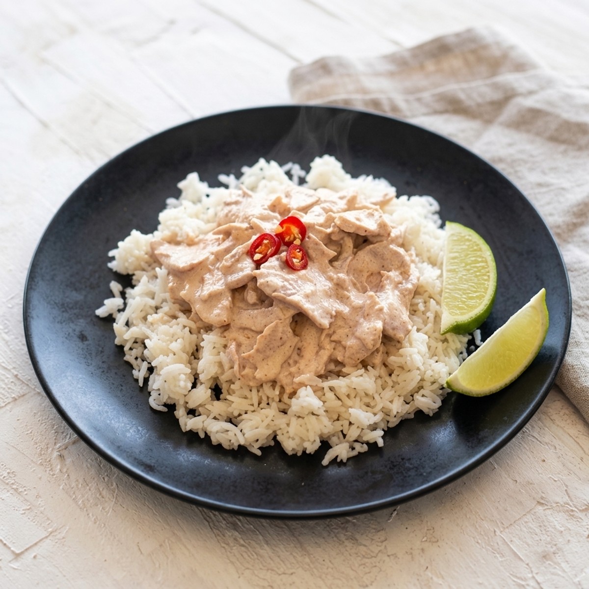 Red Thai Chick'n & Basmati Rice