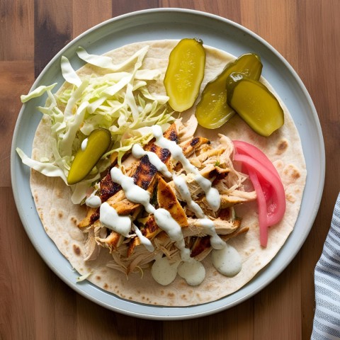 Famous Bondi Beach Chick'n Shawarma