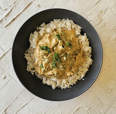 Butter Chick'n & Basmati Rice