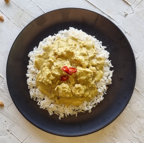 Peanut Satay Organic Tofu & Rice