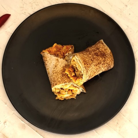 Peri Peri Chick'n Wrap