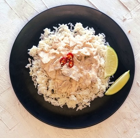 Red Thai Chick'n & Basmati Rice