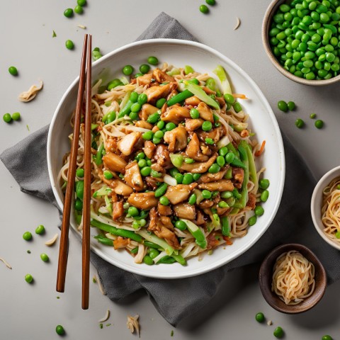 Teriyaki Chick'n Stir Fry Keto
