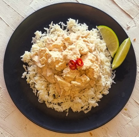 Red Thai Organic Tofu & Basmati Rice